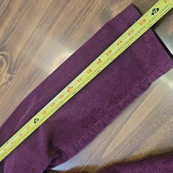 L.L. Bean Purple Corduroy Blazer with Notched Lapel - Picture 10 of 13